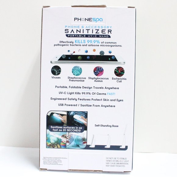 PHONESpa Phone & Accessory Portable Sanitizer New - Picture 2 of 8